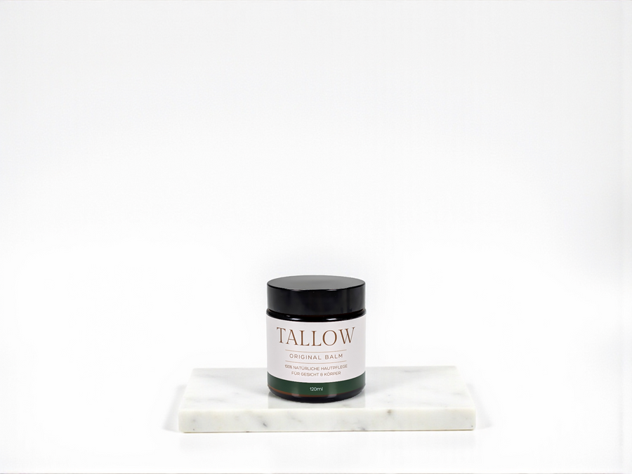 Tallow Natur Creme 120 ml – Intensivbalsam für Gesicht & Körper