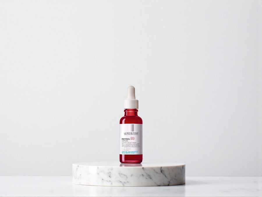 La Roche Posay Retinol 0.3% + Vitamin B3 Serum – Anti-Aging Nachtpflege gegen Falten & müde Haut (30 ml Pipettenflasche)