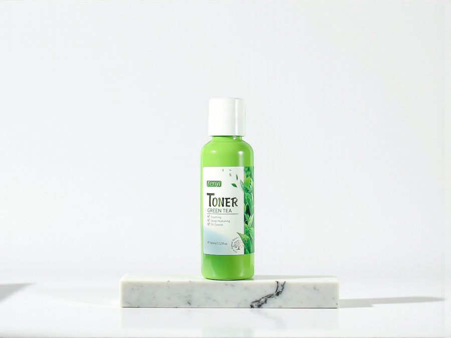 Green Tea Toner 100ml – Feuchtigkeitsspendendes Gesichtswasser mit Grüntee-Extrakt | Beruhigt & Klärt die Haut