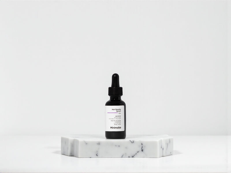 Minimalist Hair Density Serum 18% 30ml – Hochwirksames Haarserum gegen Haarausfall | Stärkt Haarwurzeln & fördert Haardichte