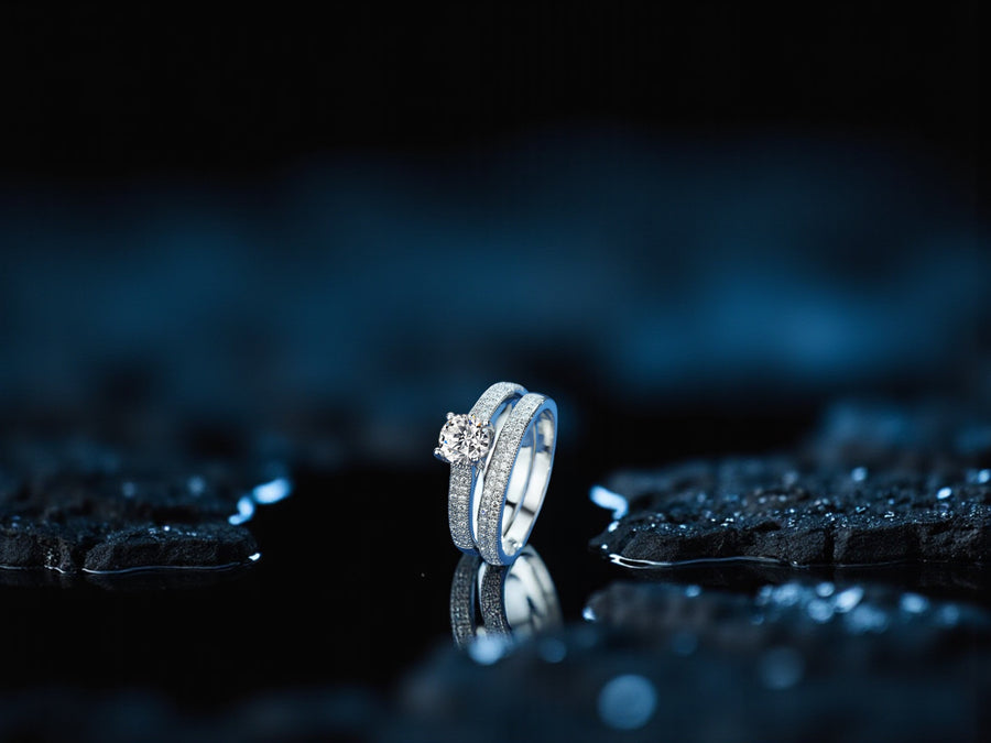 Europäisch-Amerikanisches Fashion-Ring-Set für Damen