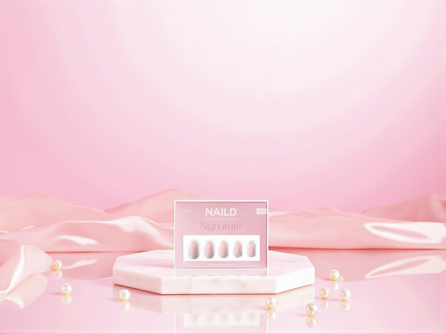 NAILD – Babe Round Softgel Press-On Nails | Wiederverwendbare Gel-Nägel für ein perfektes Salon-Finish