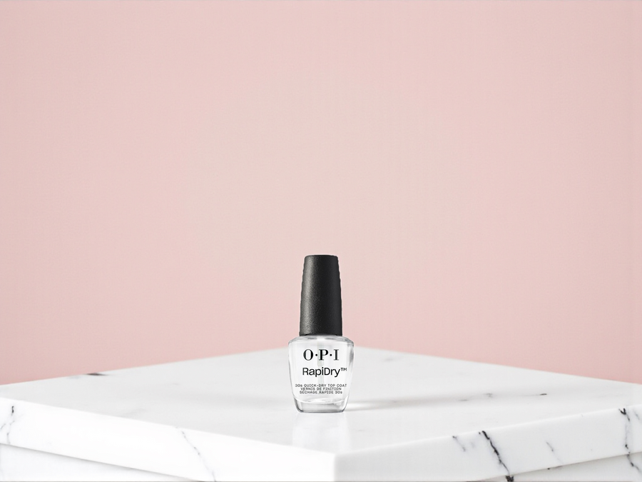 OPI Rapidry Top Coat 15 ml – Schnelltrocknender Überlack mit Glanz-Finish