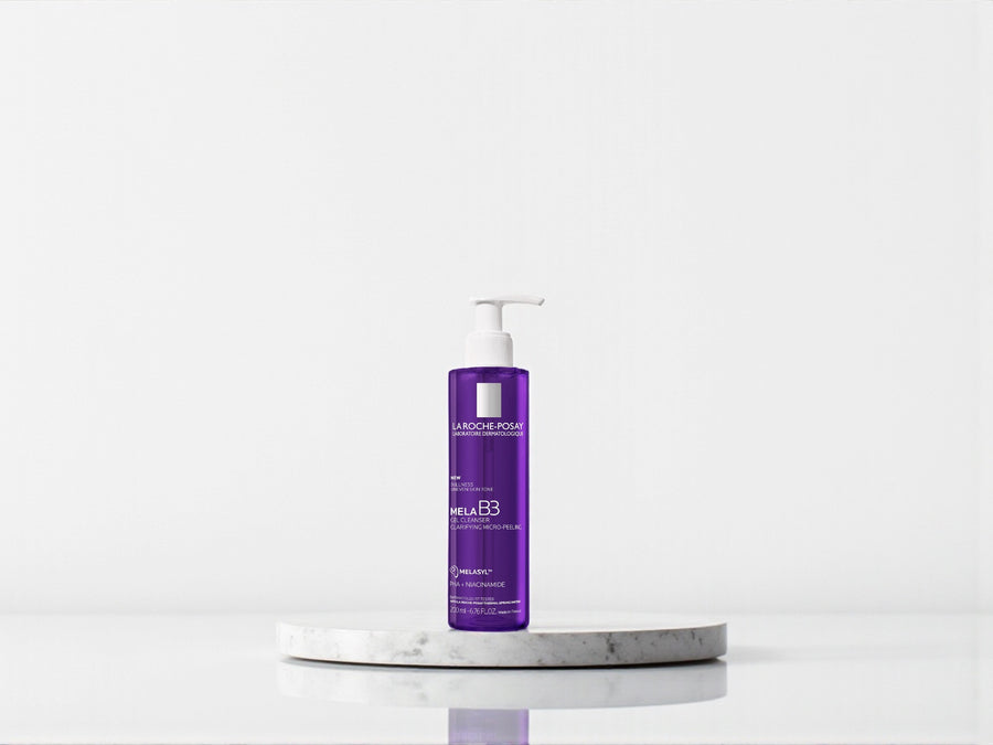 La Roche Posay Mela B3 Micro Peeling Cleansing Gel (200 ml) – Reinigungsgel gegen Pigmentflecken & Unreinheiten