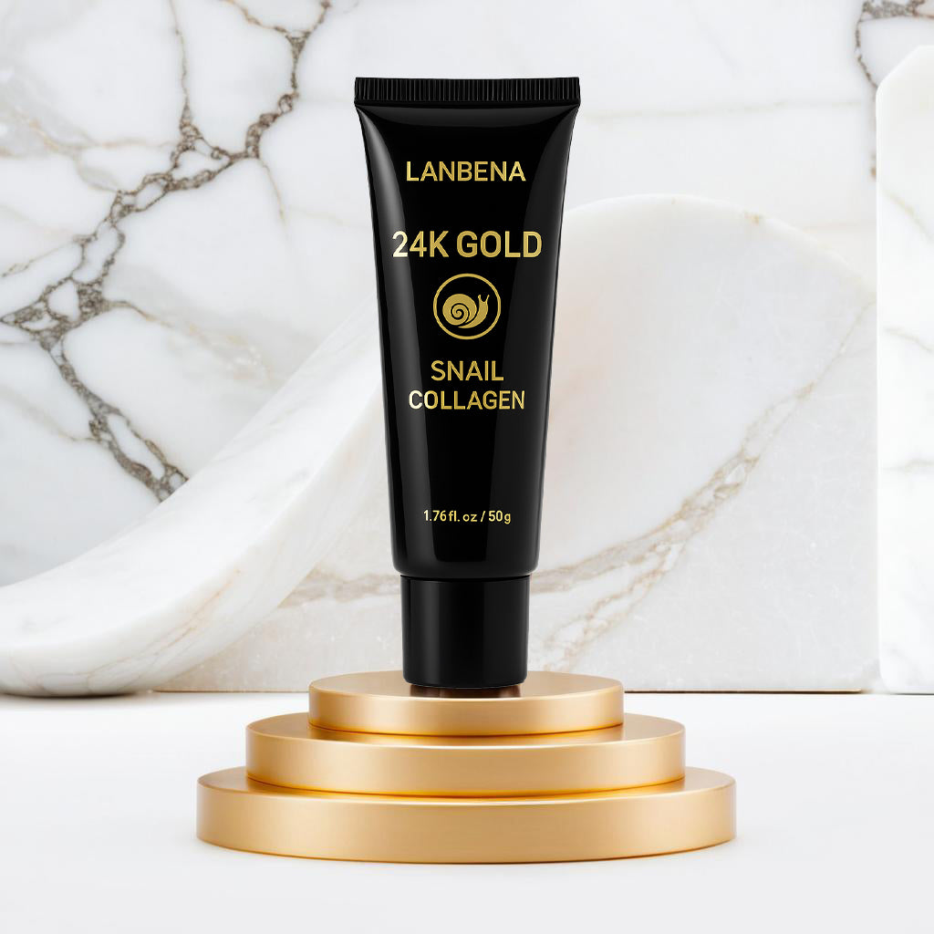 24K Gold Snail Gesichtsmaske