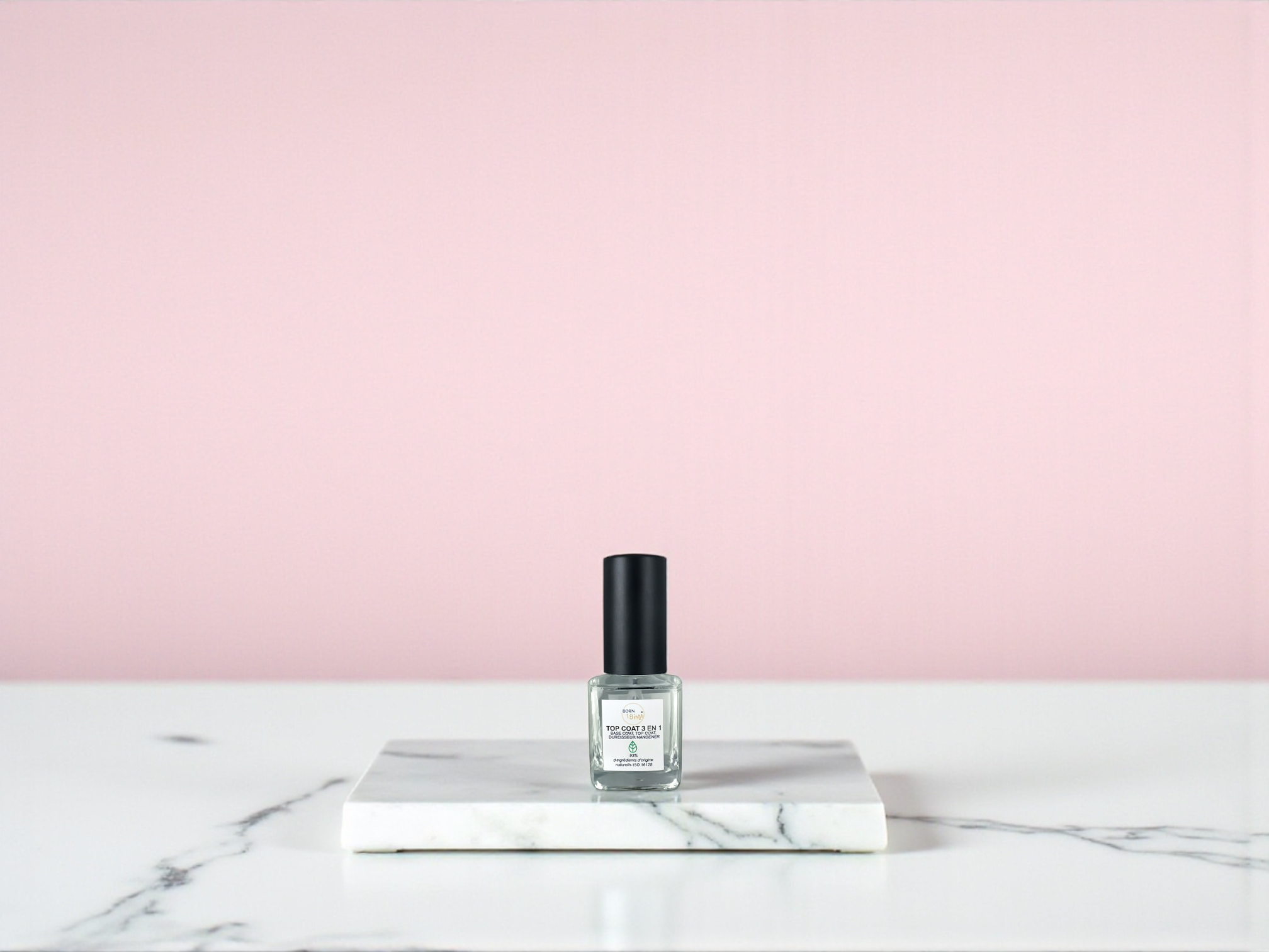 Top Coat 3in1 Natural – Basecoat, Überlack & Nagelhärter