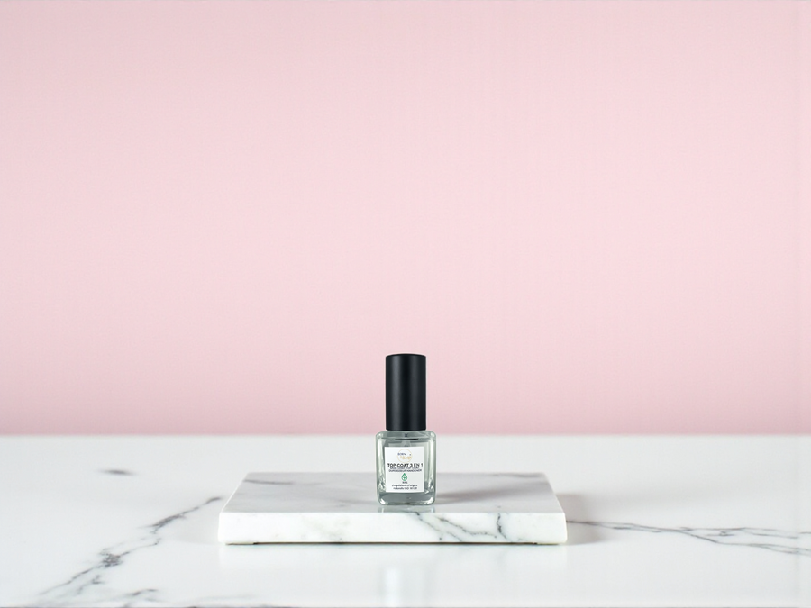 Top Coat 3in1 Natural – Basecoat, Überlack & Nagelhärter