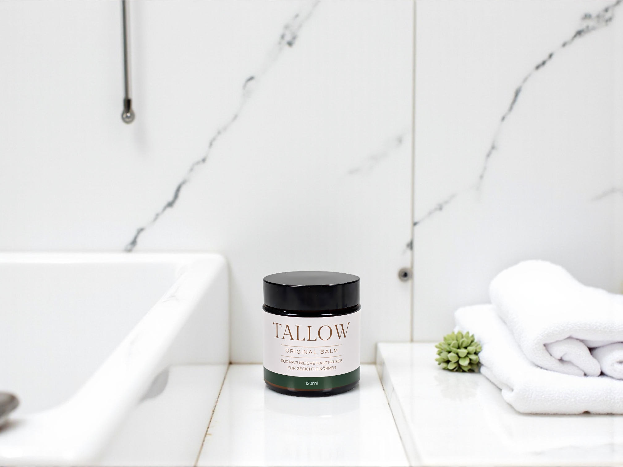 Tallow Natur Creme 120 ml – Intensive balm for face &amp; body