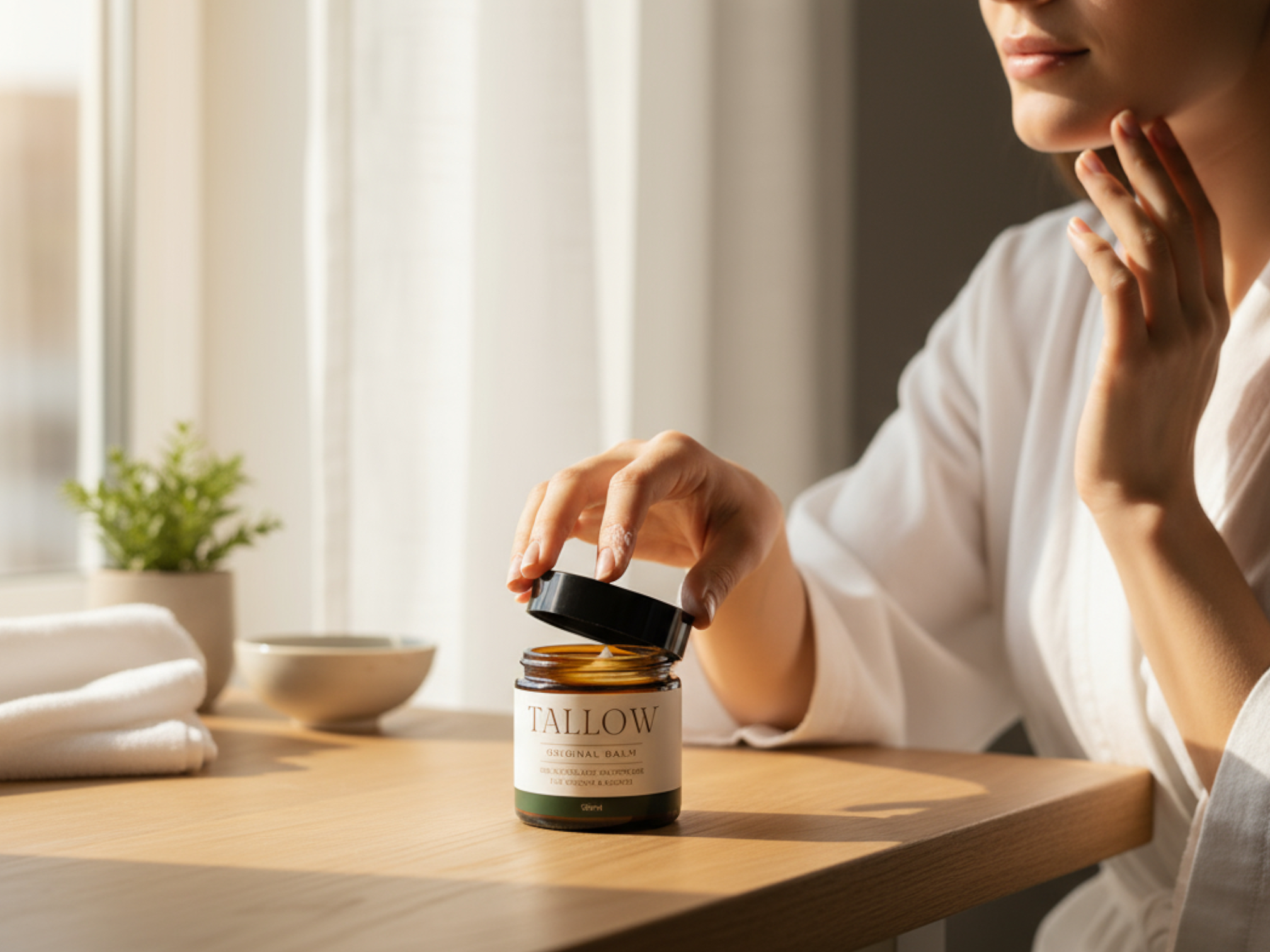 Tallow Natur Creme 120 ml – Intensive balm for face &amp; body