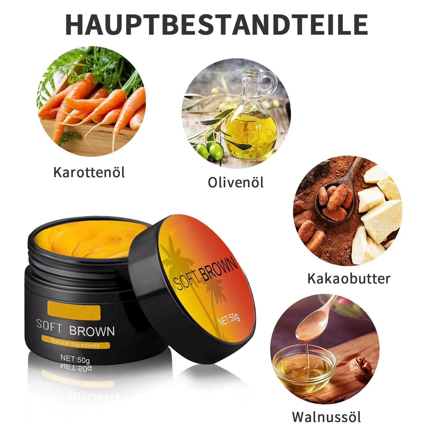 Suntanning Beauty Cream – Bräunungscreme für gleichmäßigen Teint | Intensive Pflege & natürliche Sommerbräune