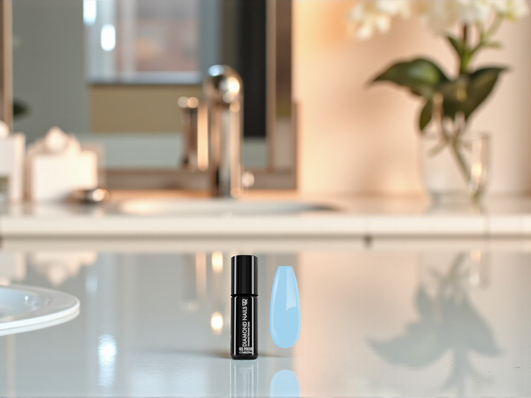 DN188 – Bleached Blue | Gel Polish 7ml | UV/LED Nagellack