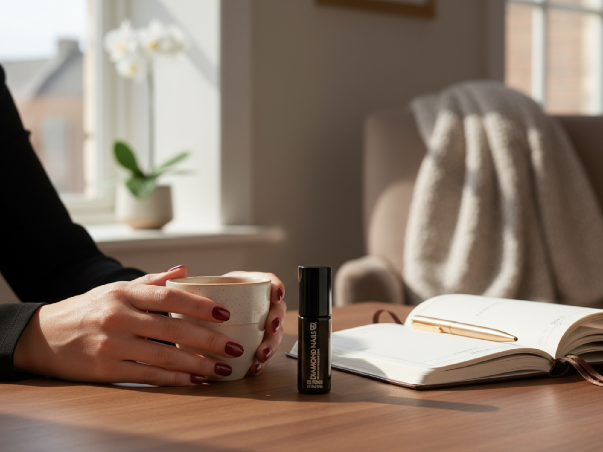 DN063 – Pearl Bordeaux | Gel Polish 7ml Dark Red | UV/LED Nagellack