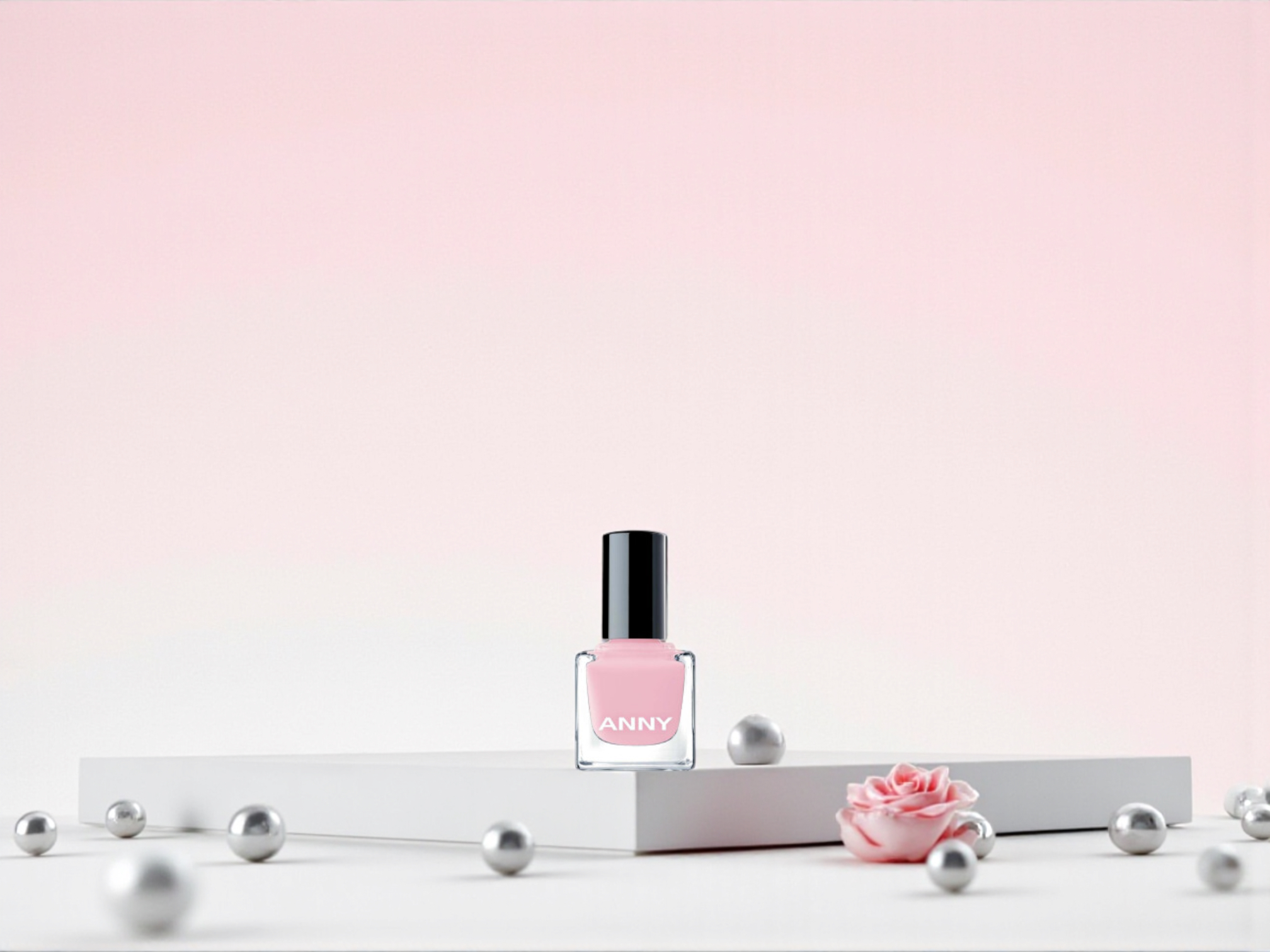 ANNY Nagellack 076 Sunset Love – 15 ml | hochpigmentiertes Rot mit Glanz-Finish