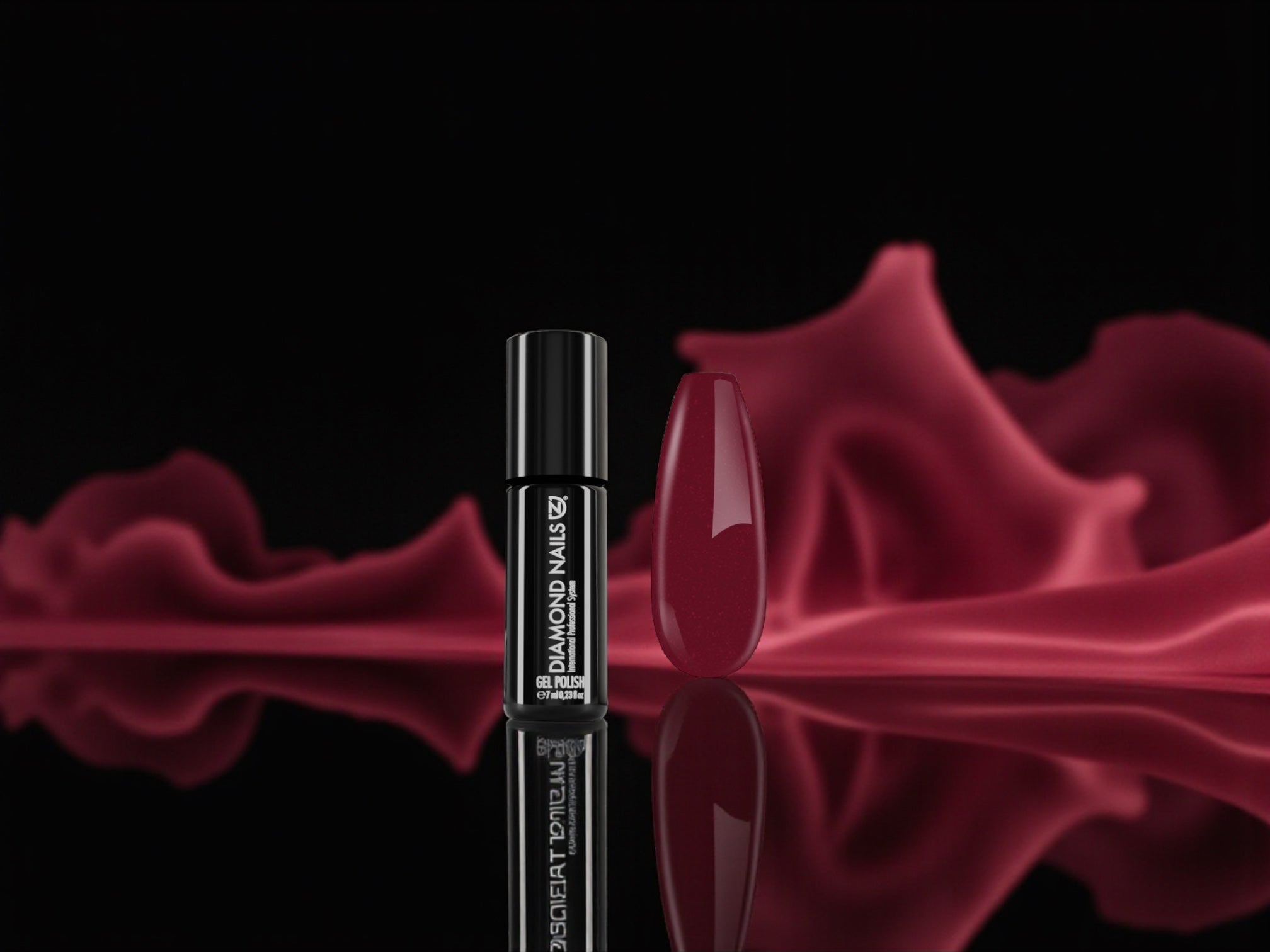 DN063 – Pearl Bordeaux | Gel Polish 7ml Dark Red | UV/LED Nagellack