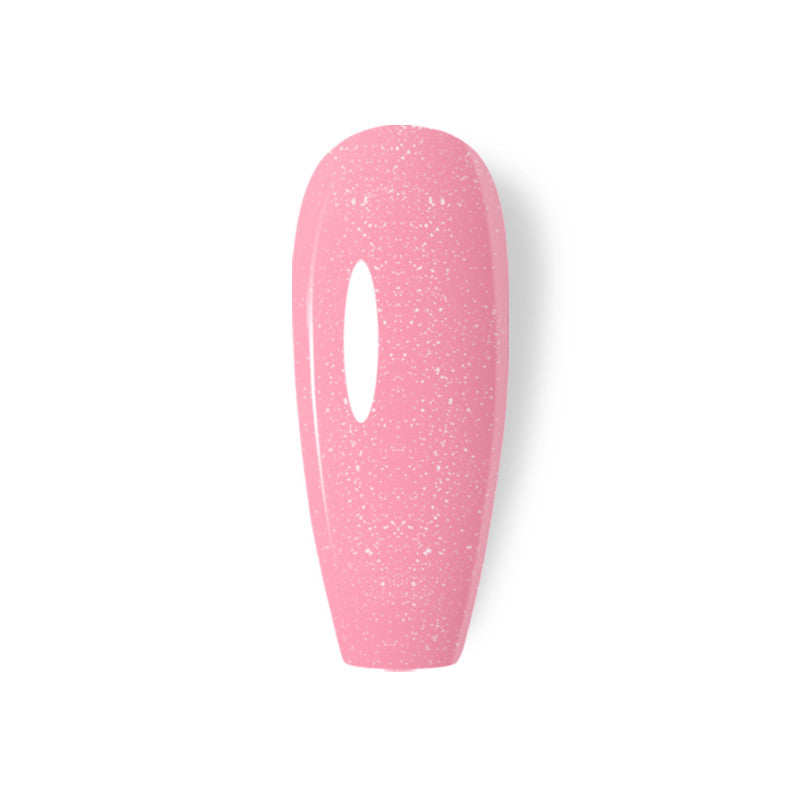 Gel Polish Base - Rubber Base - Pink Shimmer 7ml-1