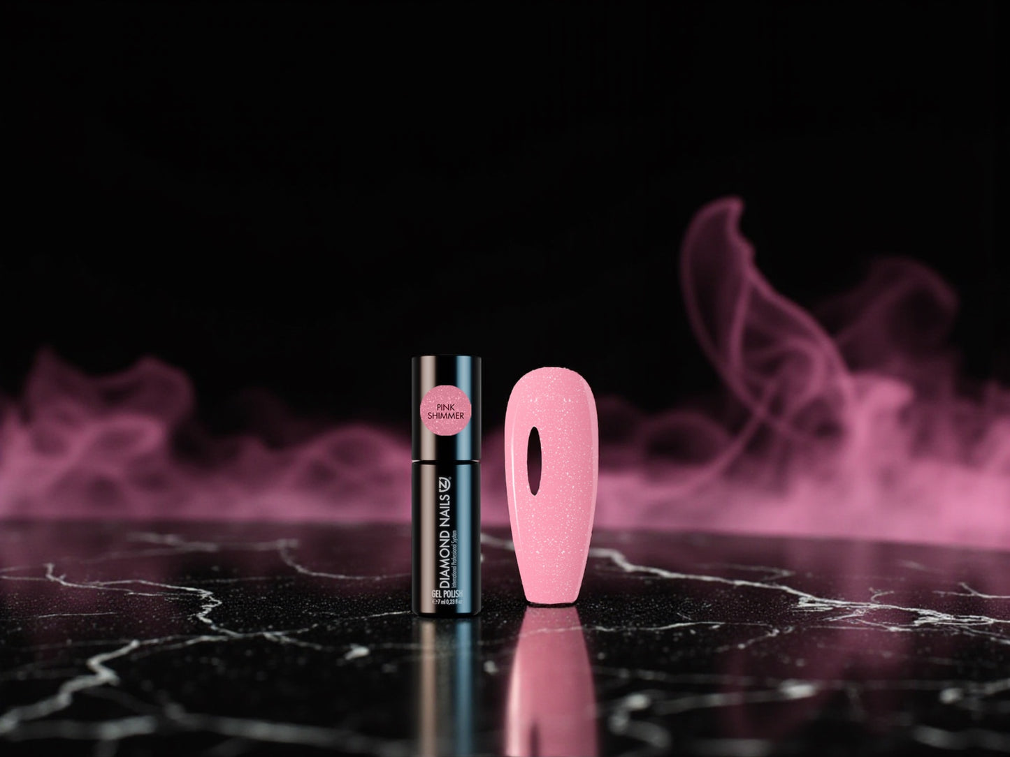 Rubber Base in Pink Shimmer 7ml
