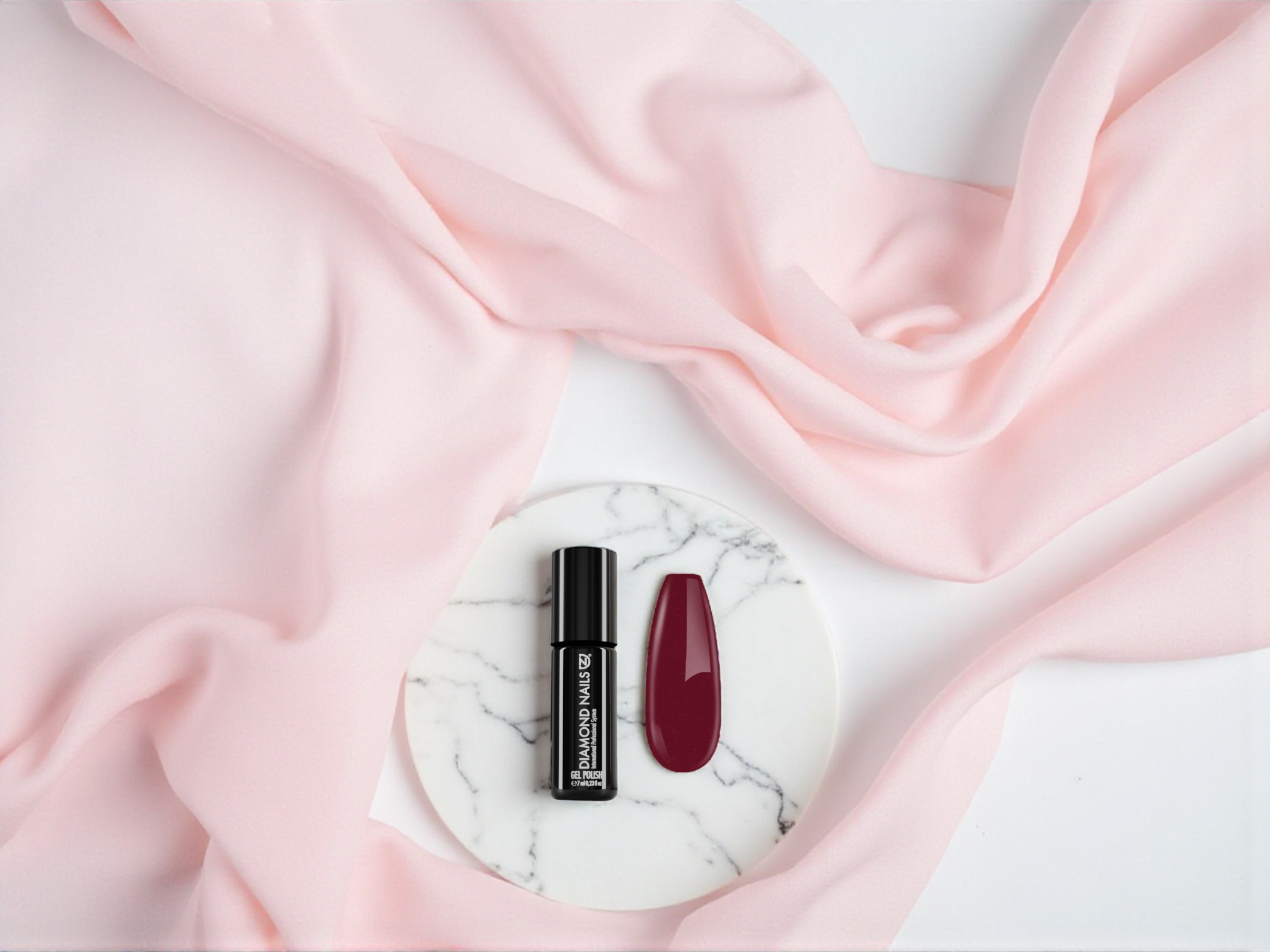 DN063 – Pearl Bordeaux | Gel Polish 7ml Dark Red | UV/LED Nagellack