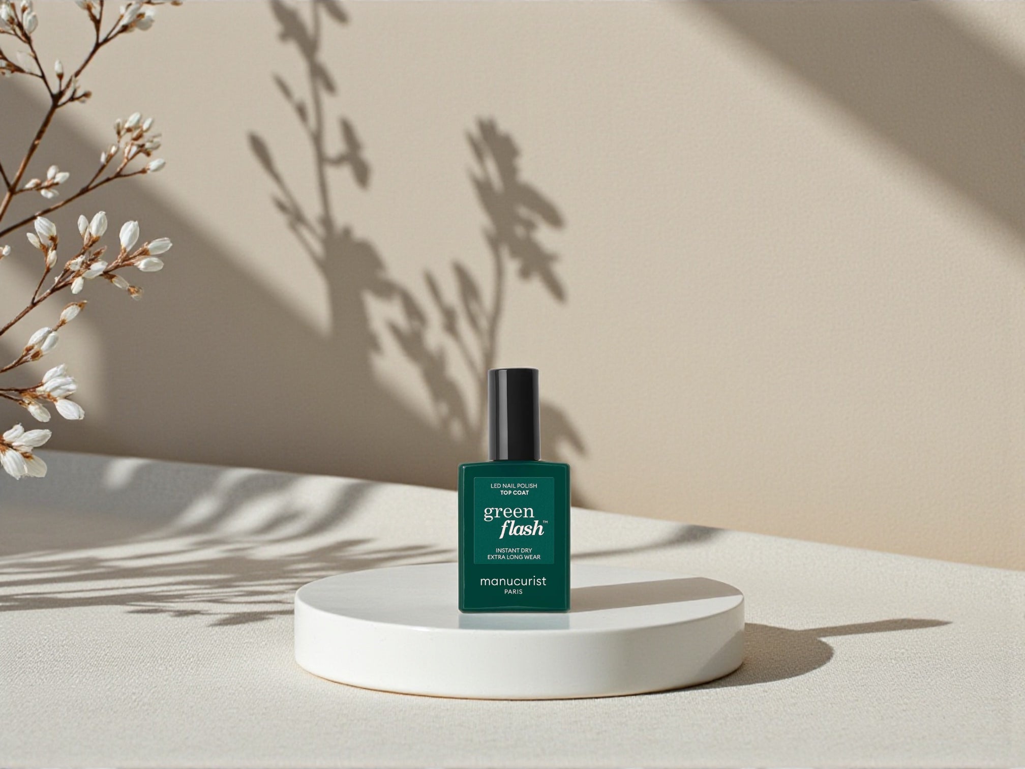 Manucurist Green Flash Gel Top Coat (15 ml)