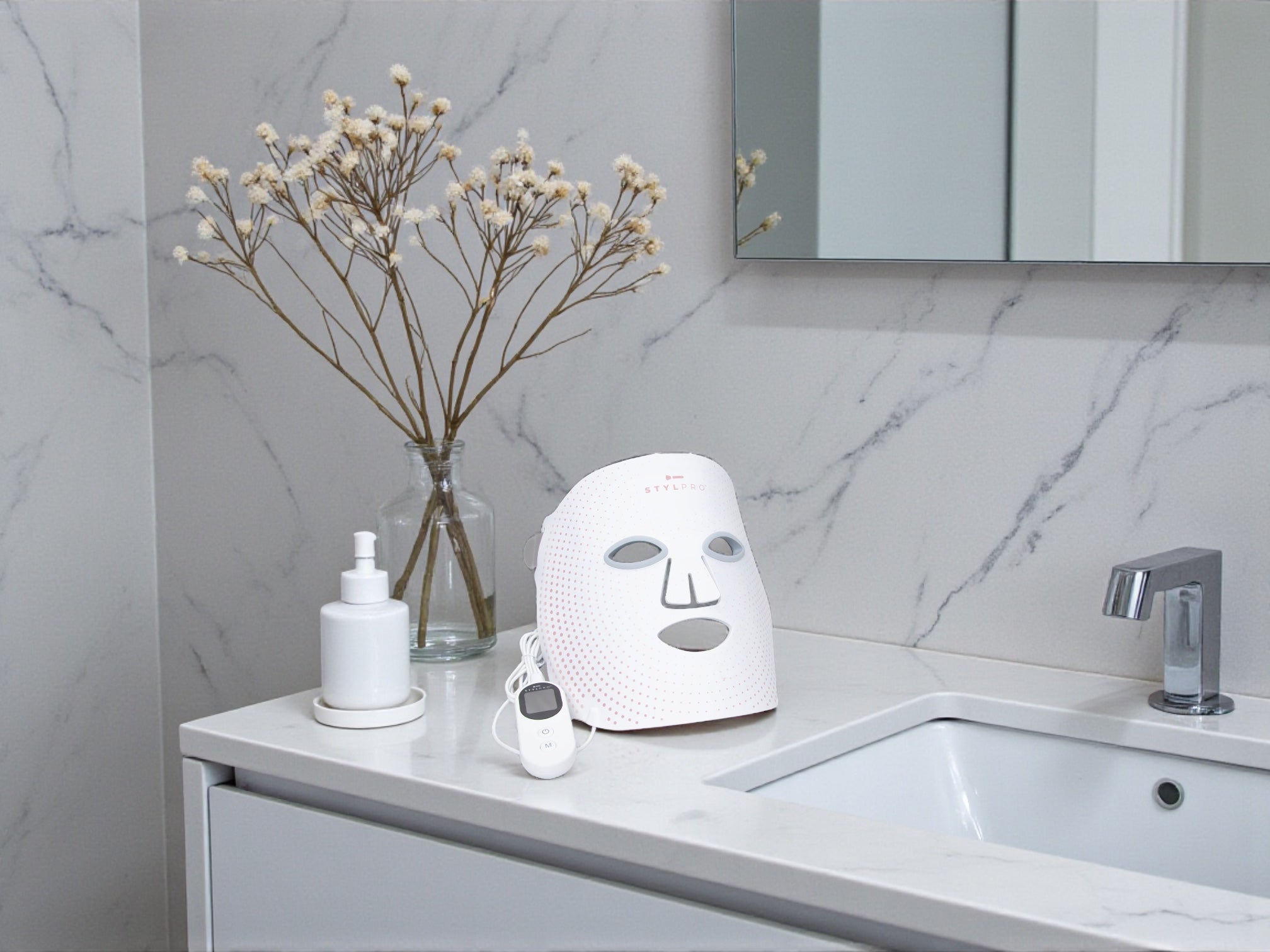 LED Lichttherapie Maske Pro Anti-Aging StylPro