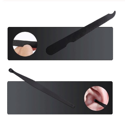 7-piece manicure and eyebrow set