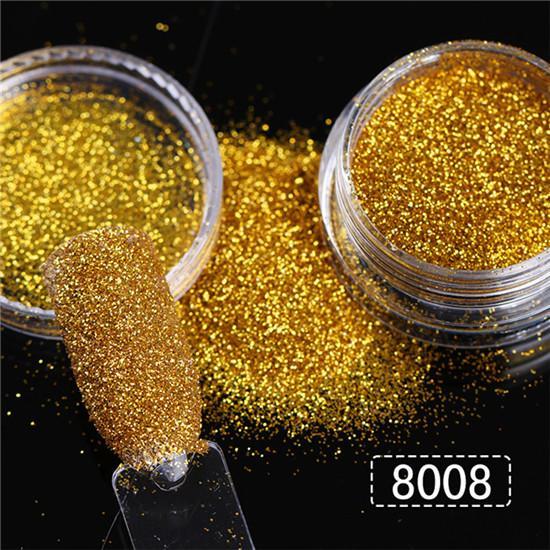 Paillettes holographiques pour ongles (différentes couleurs)