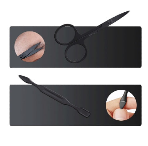 7-piece manicure and eyebrow set