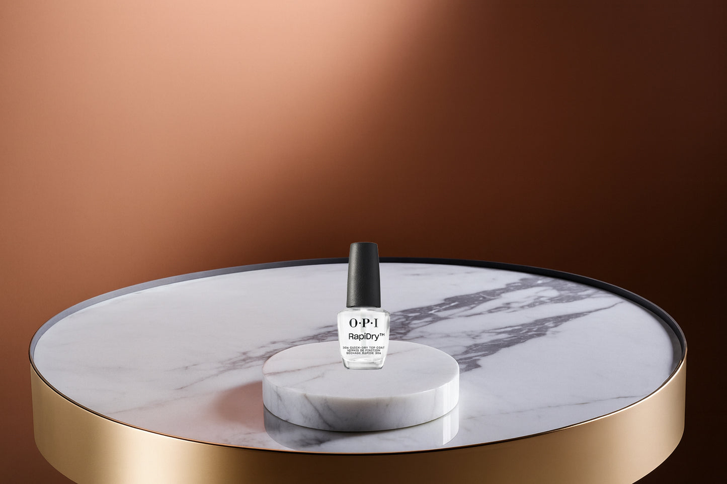 OPI Rapidry Top Coat 15 ml – Schnelltrocknender Überlack mit Glanz-Finish