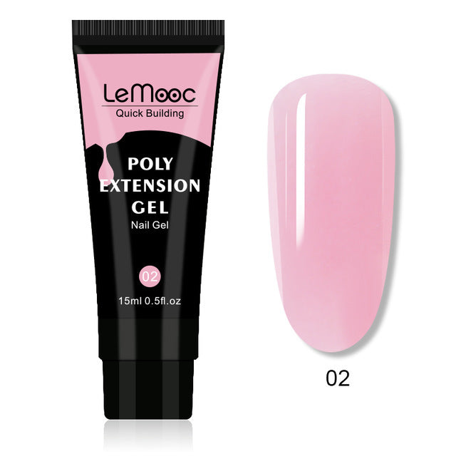 LeMooc Poly Extension Gel – high-quality professional UV/LED gel Beauty Visions