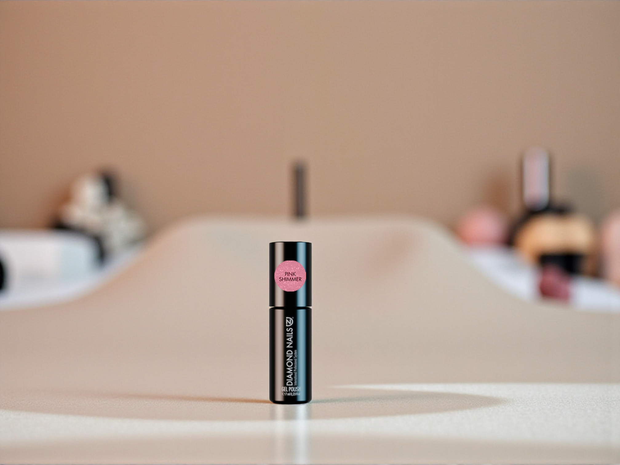 Rubber Base in Pink Shimmer 7ml
