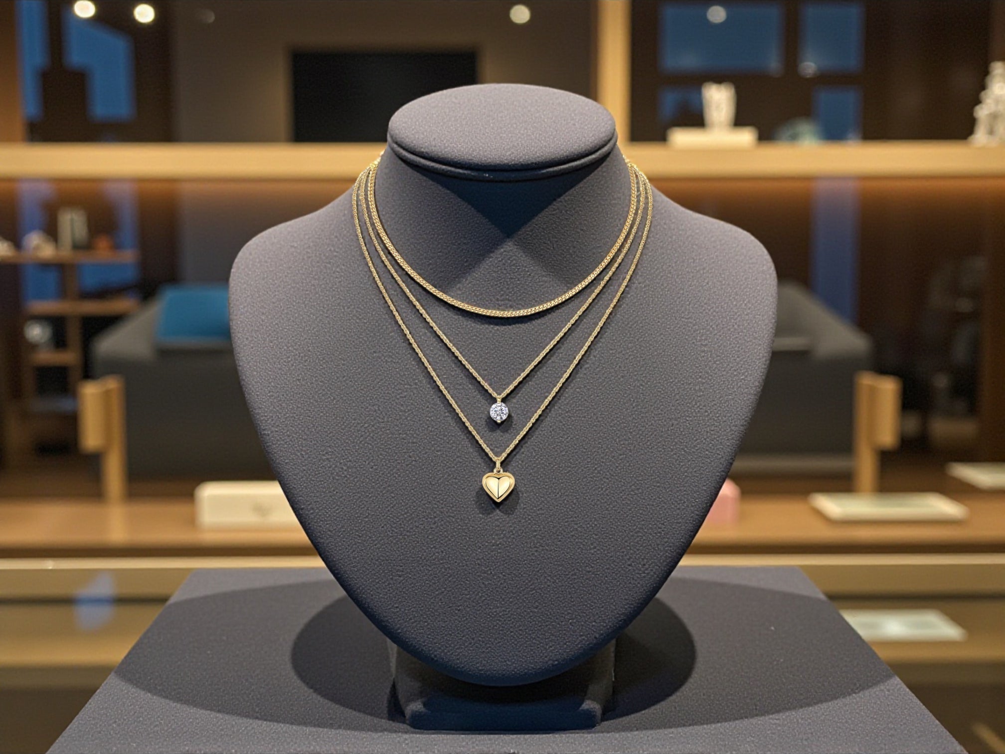 2-carat Luxury Fashion Minimalist Trend Jewelry Silver Pendant Necklace With Top-quality Moissanite, S925 Silver Electroplated With Gold