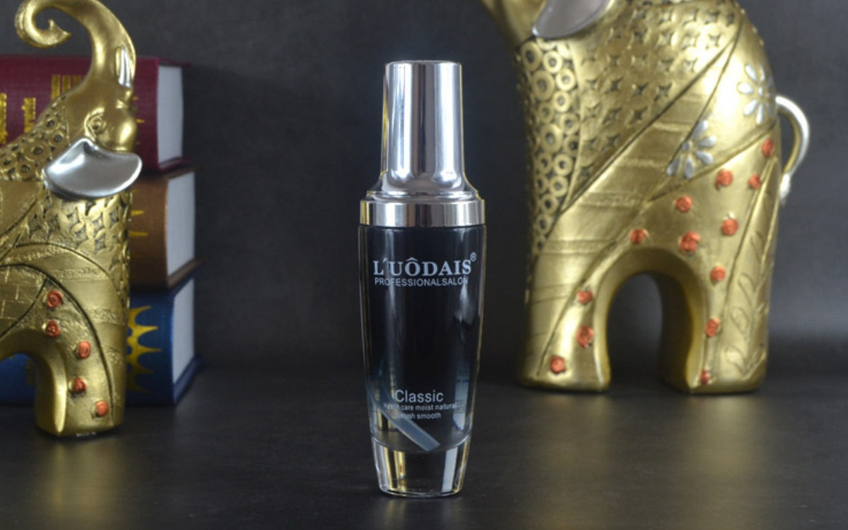 Luxuriöses Haar-Serum mit ätherischen Ölen – Anti-Frizz, Hitzeschutz & Glanz