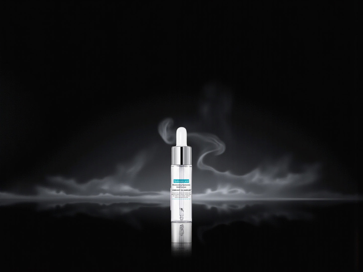Sérum visage à l'acide hyaluronique – Soin anti-âge contre les rides, les pores dilatés et la peau sèche – Effet hydratant et raffermissant (15 ml)