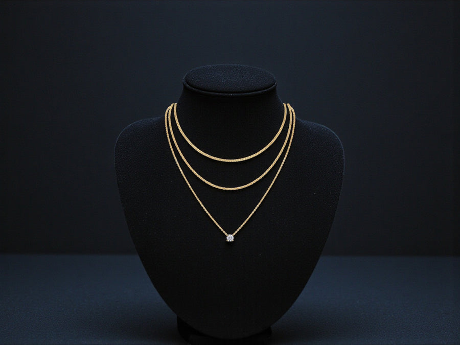 1-carat Luxury Fashion Minimalist Trend Jewelry Silver Pendant Necklace With Top-quality Moissanite, S925 Silver Electroplated With Gold