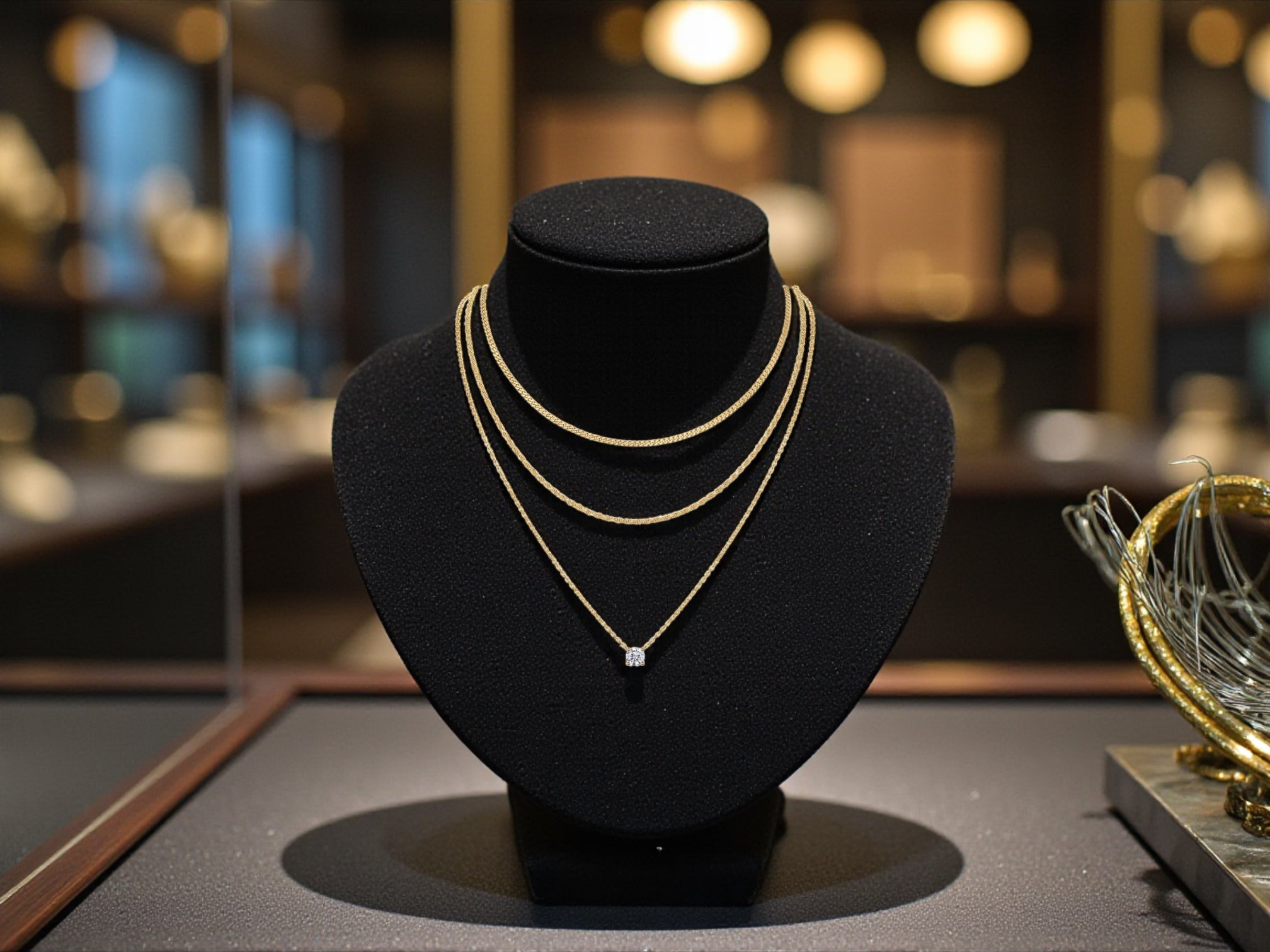 1-carat Luxury Fashion Minimalist Trend Jewelry Silver Pendant Necklace With Top-quality Moissanite, S925 Silver Electroplated With Gold