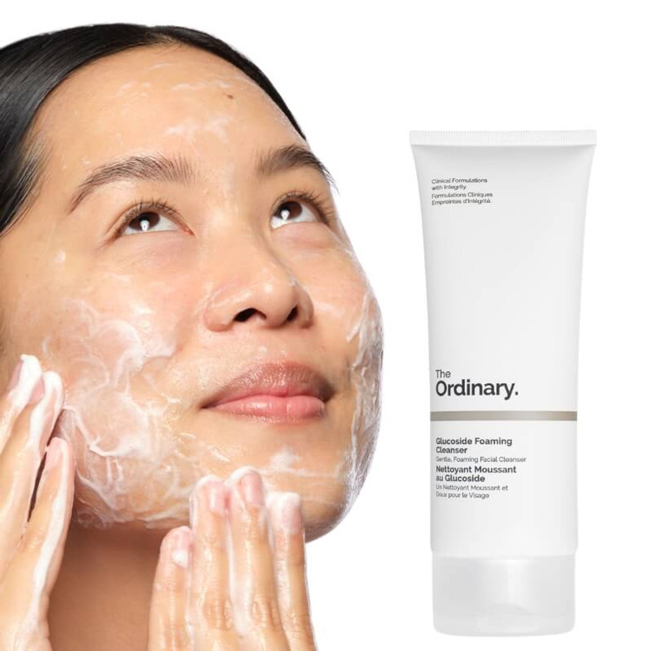 The Ordinary Glucoside Foaming Cleanser 150ml – Sanfte Reinigungscreme für Gesicht | Hautfreundlich & pH-neutral