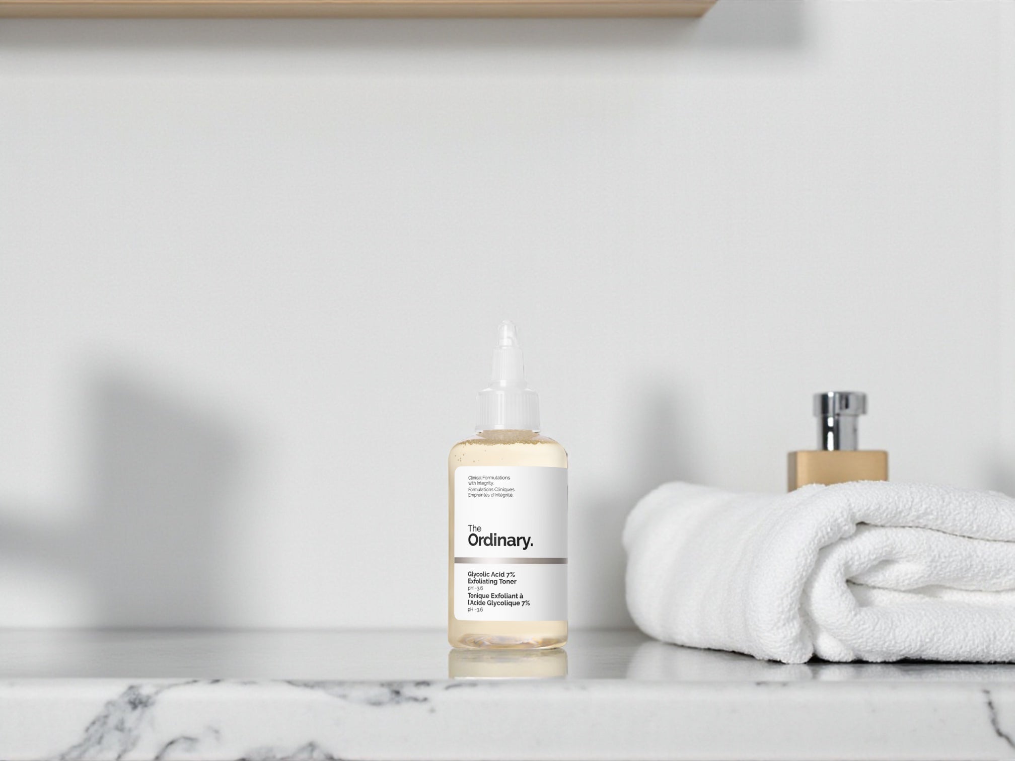 The Ordinary Glycolic Acid 7% Toning Solution 240ml – Gesichtswasser mit AHA | Peeling & Hauterneuerung