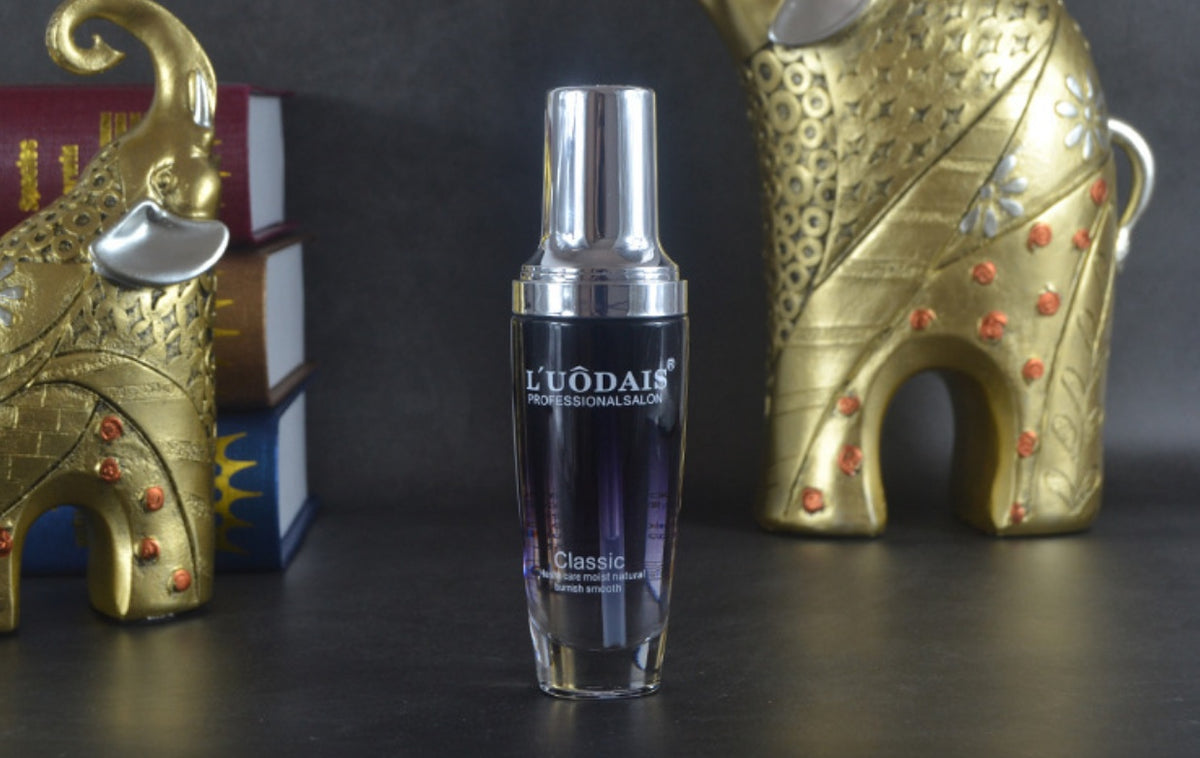 Luxuriöses Haar-Serum mit ätherischen Ölen – Anti-Frizz, Hitzeschutz & Glanz