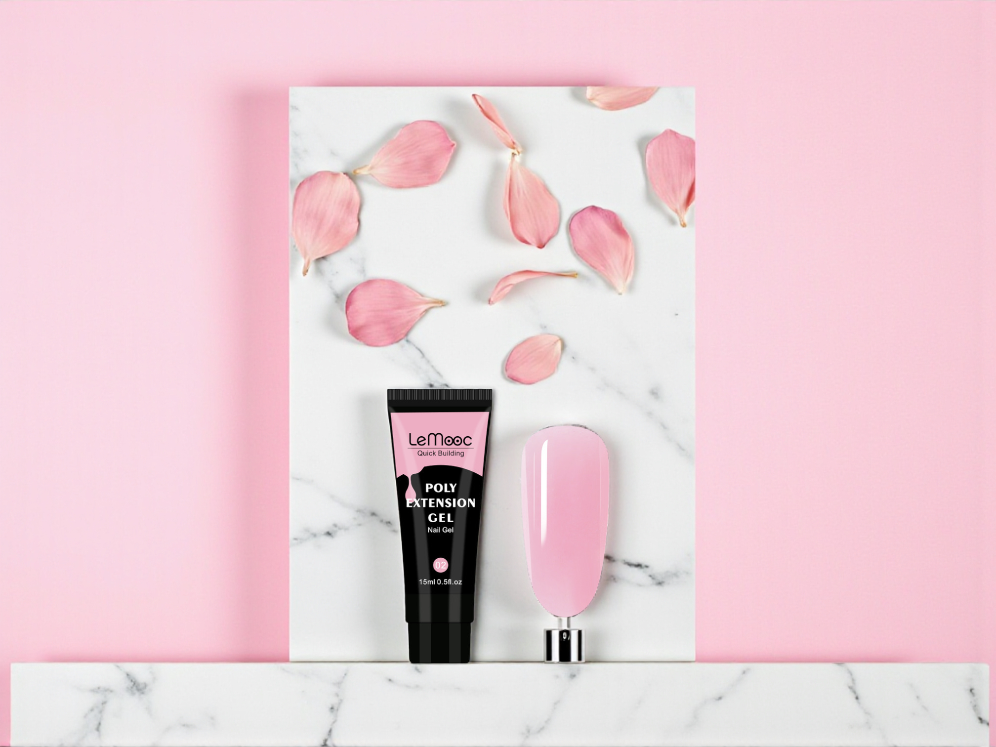 LeMooc Poly Extension Gel – high-quality professional UV/LED gel Beauty Visions