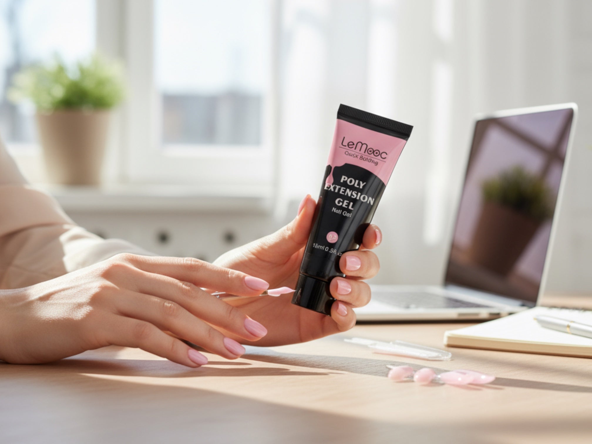 LeMooc Poly Extension Gel – high-quality professional UV/LED gel Beauty Visions