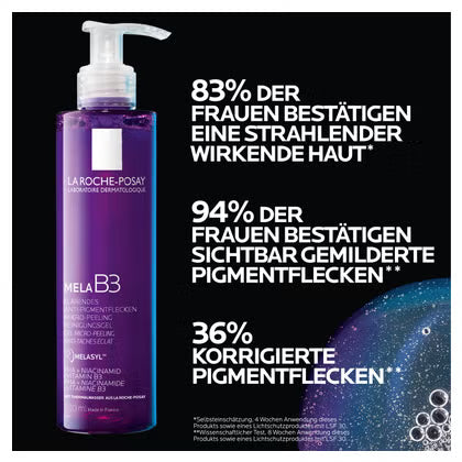 La Roche Posay Mela B3 Micro Peeling Cleansing Gel (200 ml) – Cleansing gel against pigment spots and impurities