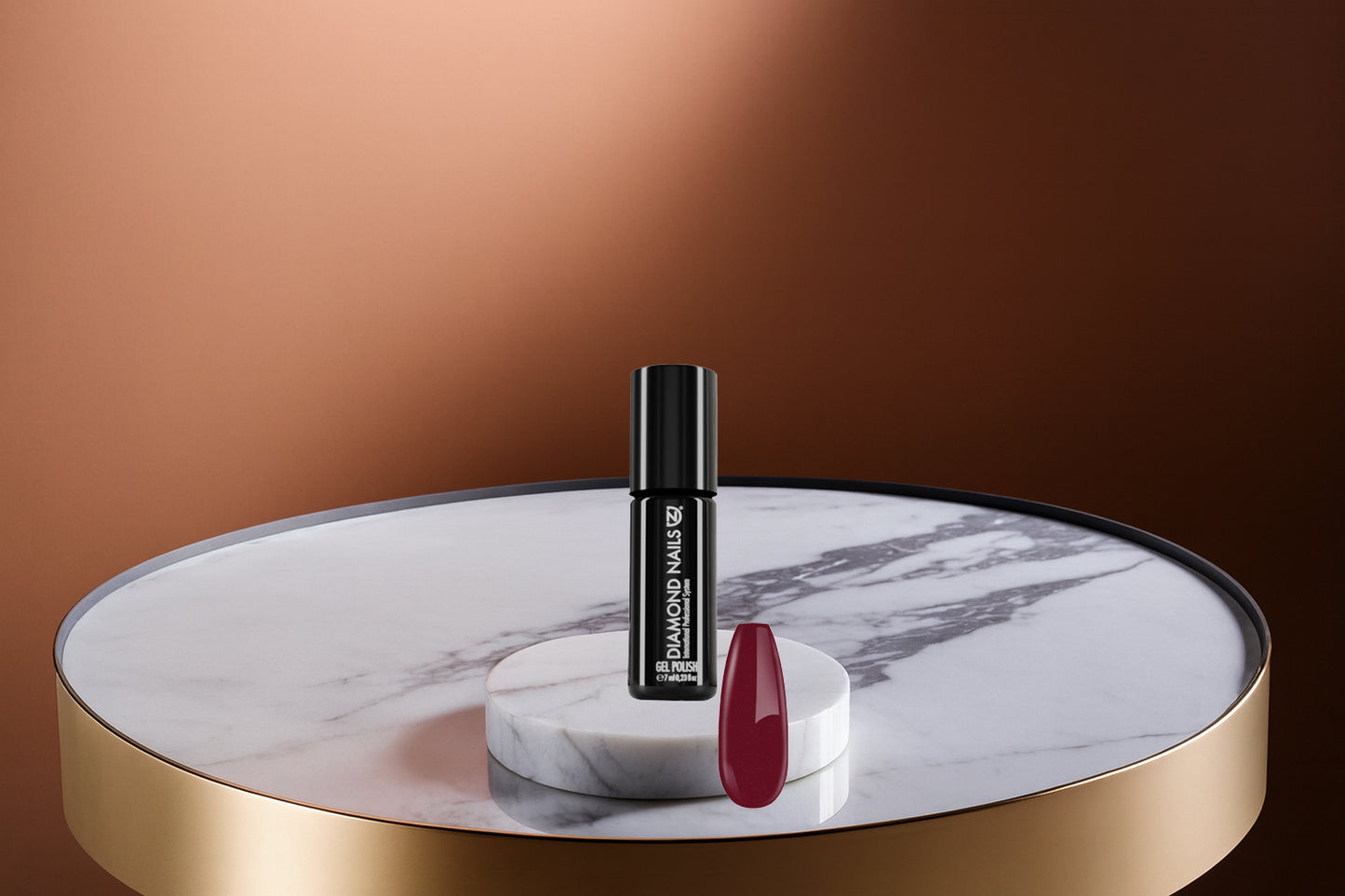 DN063 – Pearl Bordeaux | Gel Polish 7ml Dark Red | UV/LED Nagellack