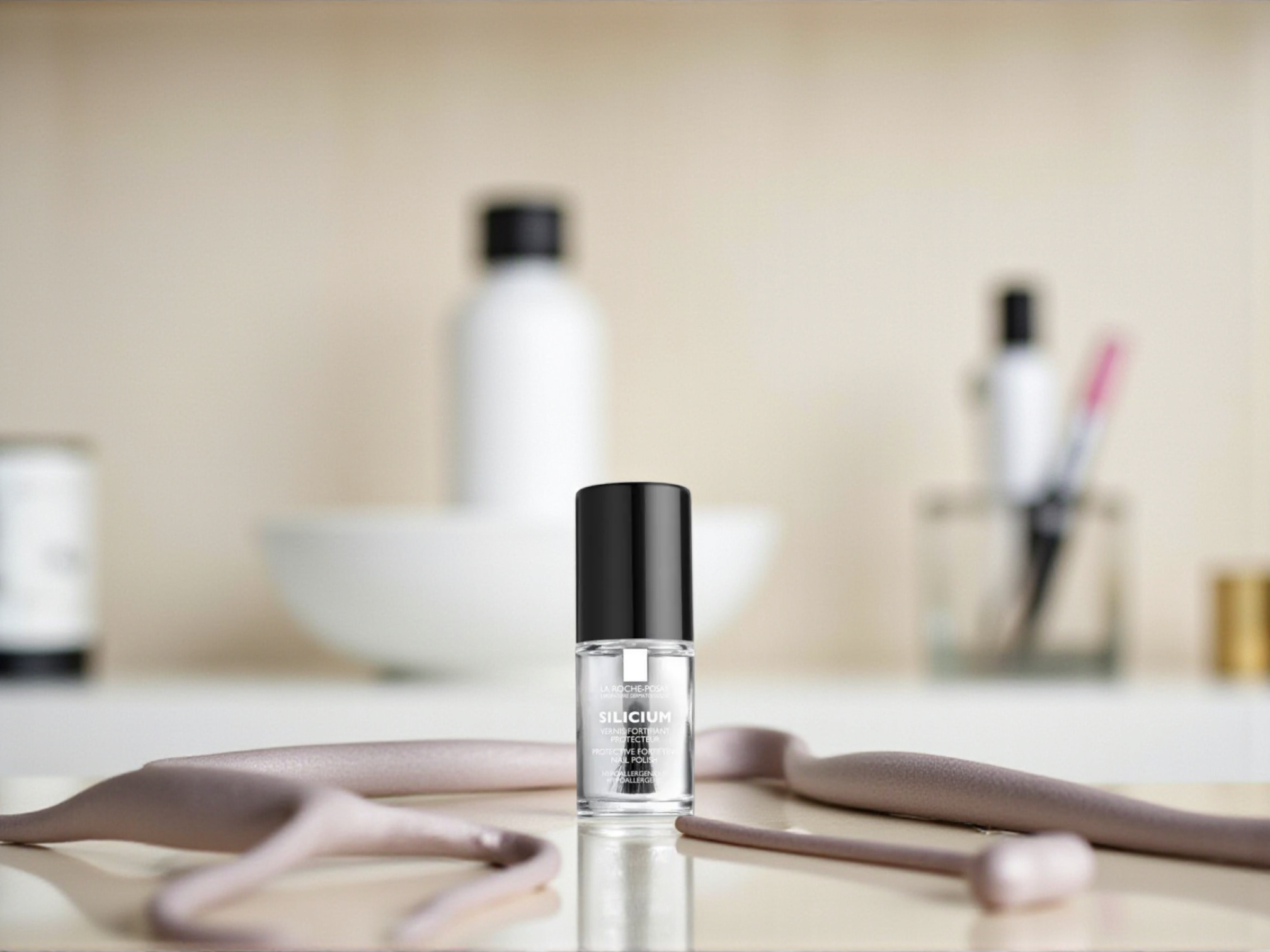 La Roche-Posay Silicium Top Coat XL – 6 ml | transparenter Überlack mit Glanz & Schutz