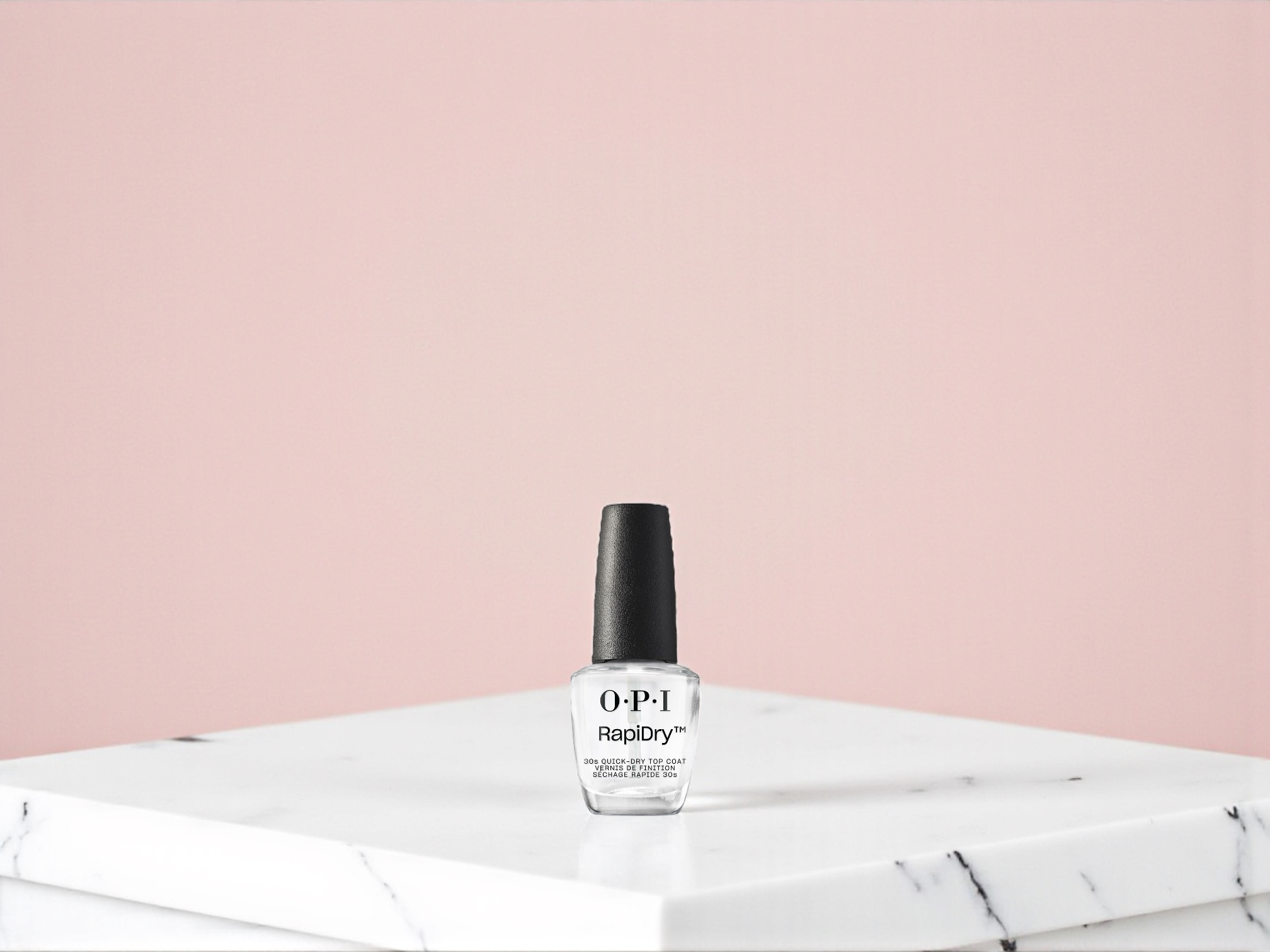 OPI Rapidry Top Coat 15 ml – Fast-drying top coat with a glossy finish