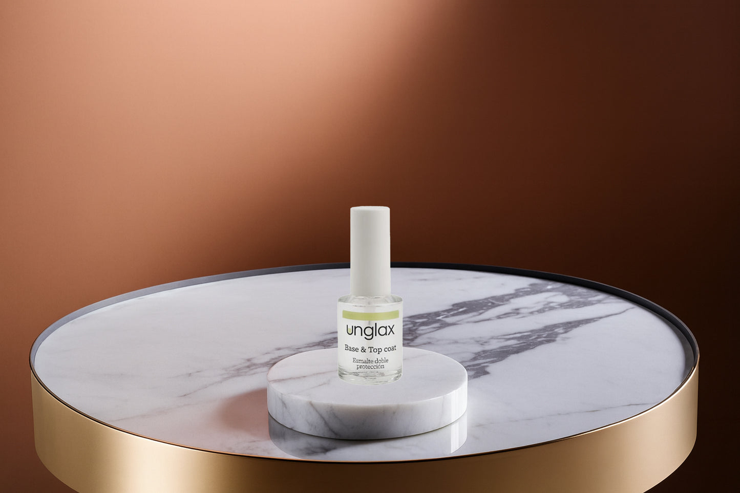 Unglax Nail Protector 2-in-1 | Base & Top Coat 10 ml | Stärkender Nagelschutz