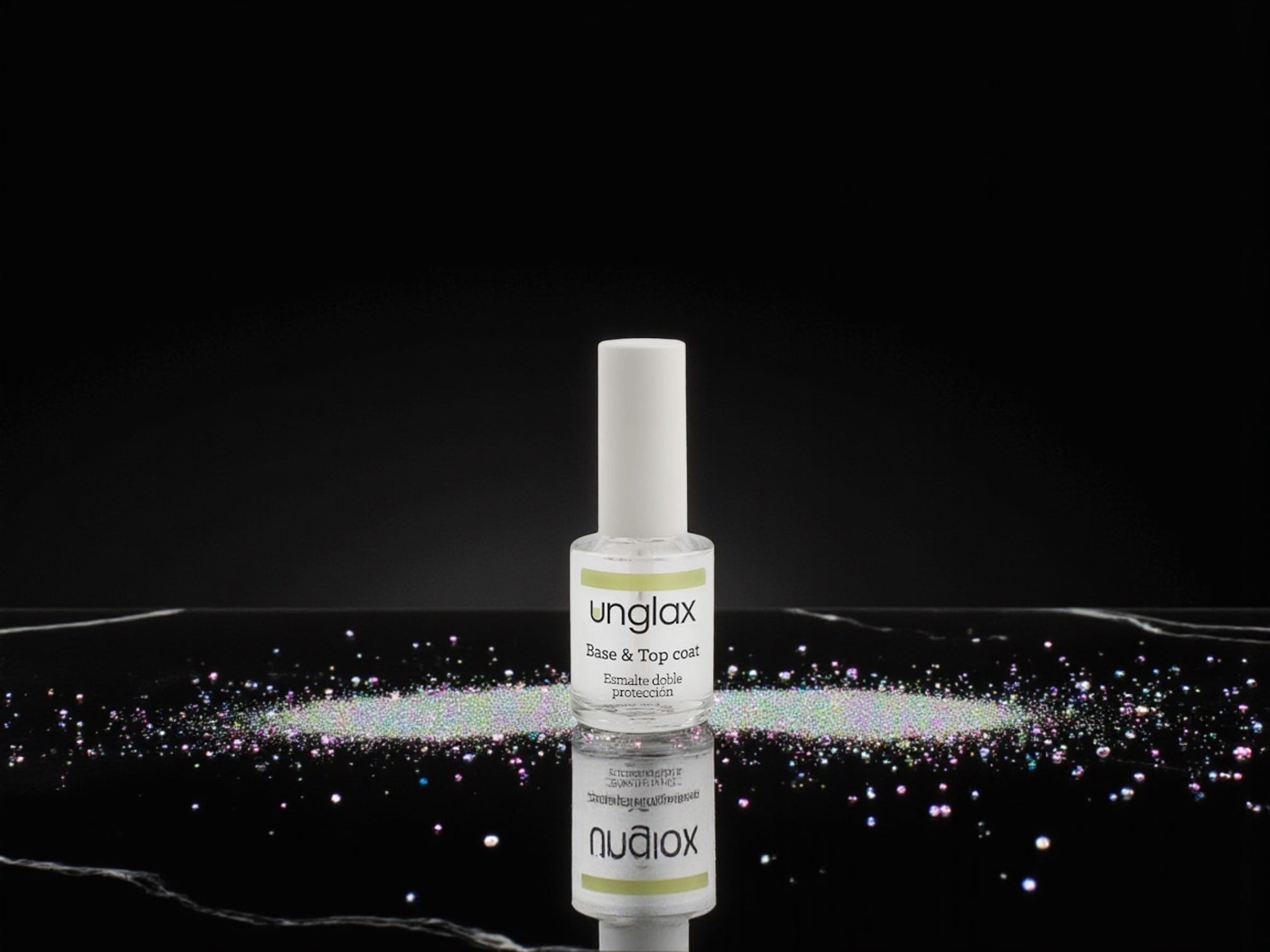 Unglax Nail Protector 2-in-1 | Base &amp; Top Coat 10 ml | Strengthening nail protection