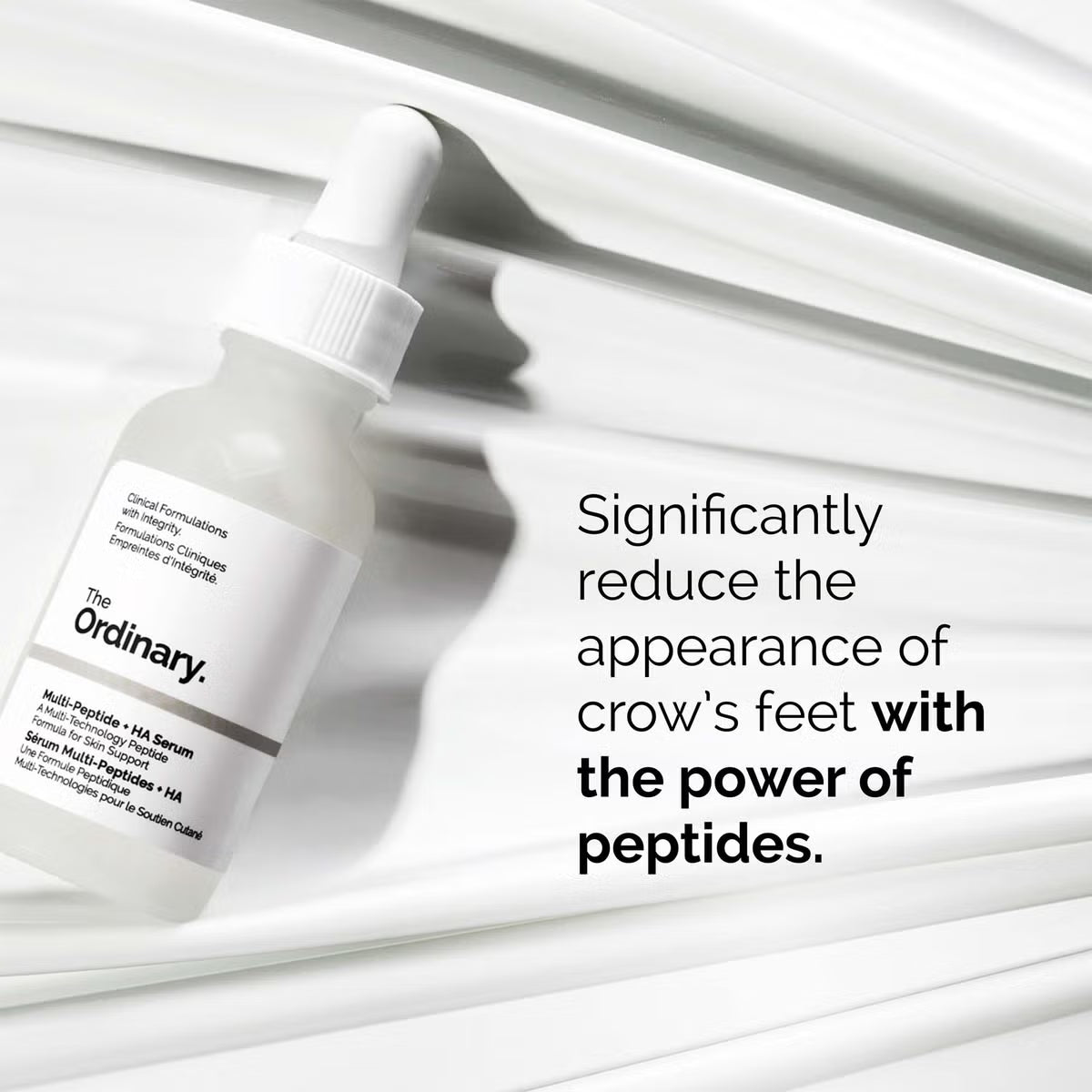 The Ordinary Multi-Peptide + HA Serum 30ml – Anti-Aging Gesichtsserum | Glättet Falten & spendet intensive Feuchtigkeit