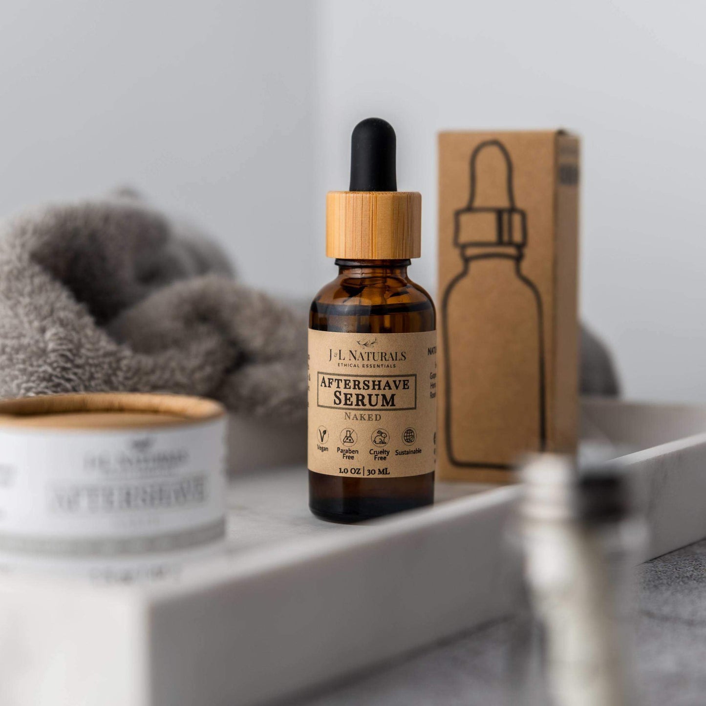 Premium Aftershave Serum – Natürliche Pflege gegen Rasurbrand & Hautirritationen