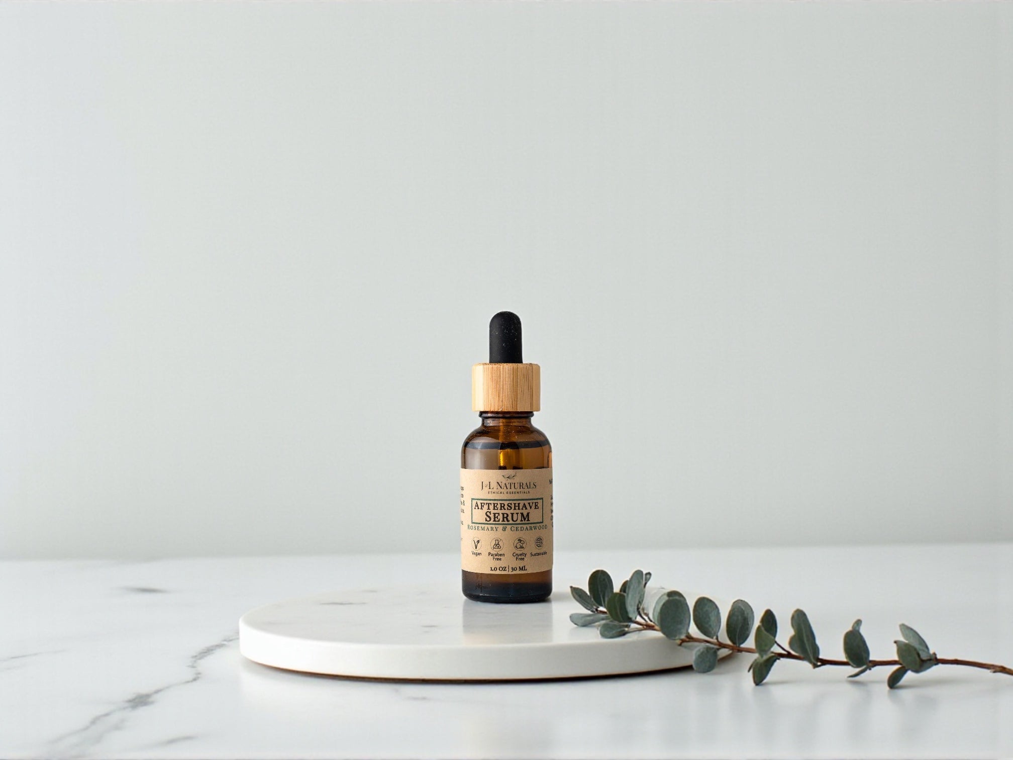 Premium Aftershave Serum – Natürliche Pflege gegen Rasurbrand & Hautirritationen