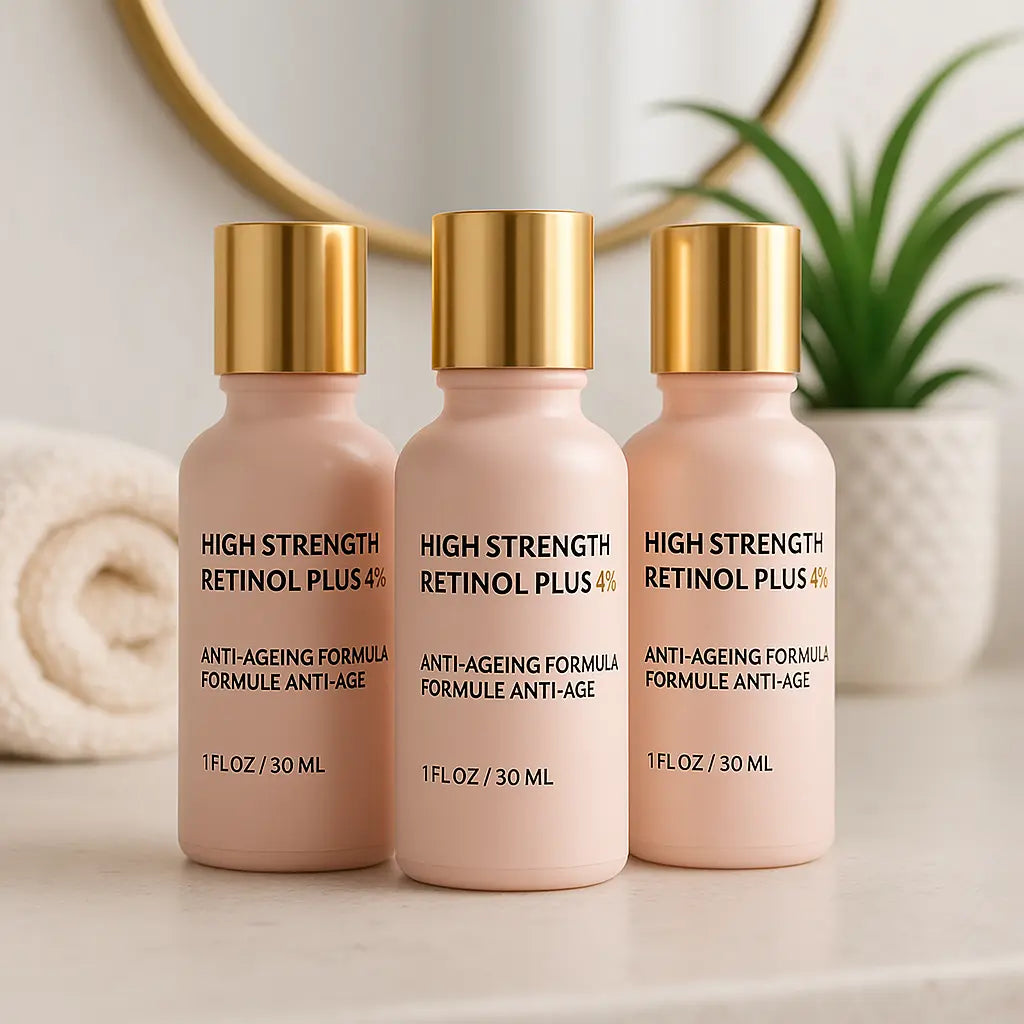 Ammuri High Strength Retinol Serum 4% Plus – Anti-Aging Serum gegen Falten & Pigmentflecken (30 ml)