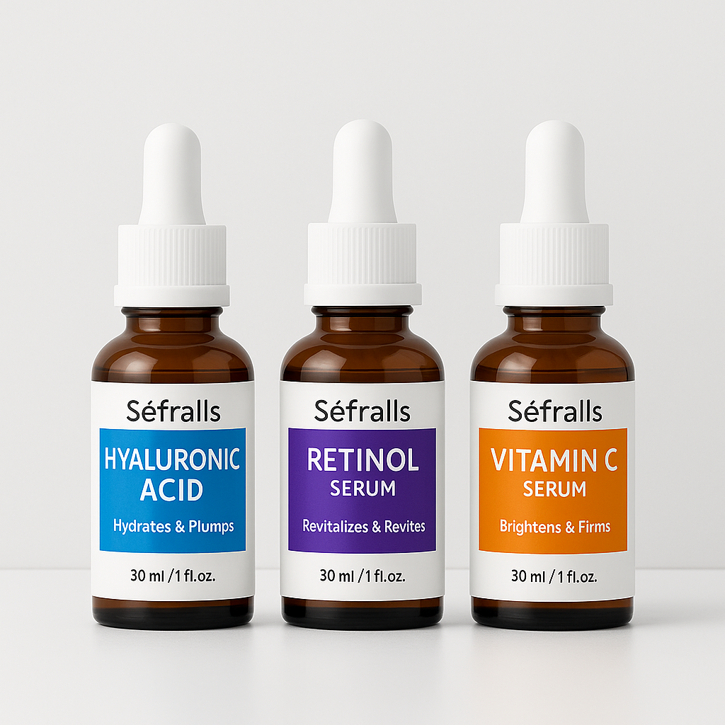 Séfrall's 3-in-1 Facial Serum Set (30ml)
